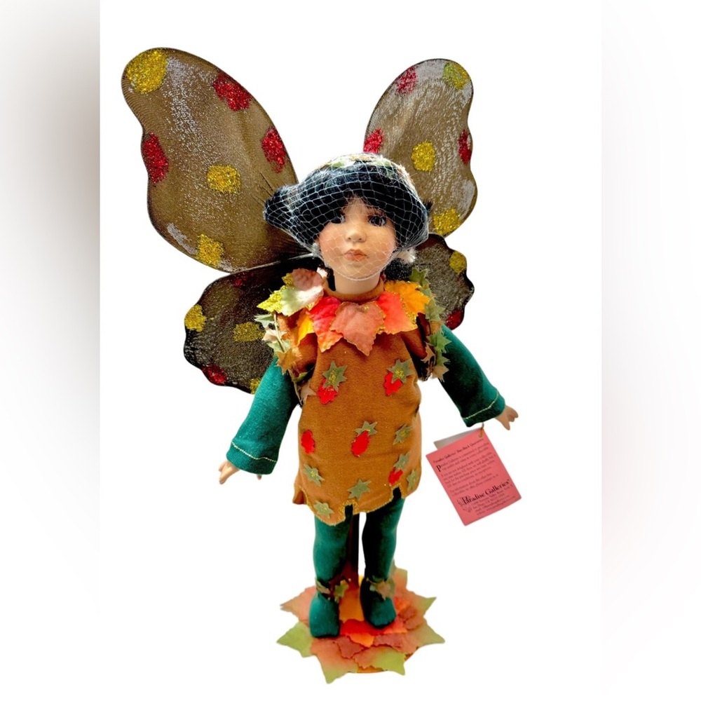 Paradise Galleries Linda Mason Rare Limited Edition Woodland Harvest Fairy Doll